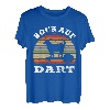 Bock auf Dart | Lustiger Spruch Dartsport Dartpfeile Darts T-Shirt