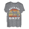 Bock auf Dart | Lustiger Spruch Dartsport Dartpfeile Darts T-Shirt