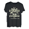 Herren Stiefvater & Stiefsohn Bonus Papa Familie Stiefpapa Spruch T-Shirt