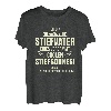 Herren Stiefvater & Stiefsohn Bonus Papa Familie Stiefpapa Spruch T-Shirt