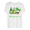 Shamrocking With My Gnomies Funny St. Patrick's Day T-Shirt
