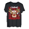 Frohe Weihnachten Lustige Rentierfamilie T-Shirt