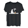 Niedlicher Eisbär Liebhaber Antarktis Arktis Eisbär Kochend T-Shirt