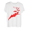 HALLOWEEN FLEDERMAUS VAMPIR BAT KOSTÜM DAMEN HERREN KINDER T-Shirt