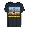 Briefmarke, Motiv: Flagge der Ukraine T-Shirt