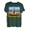 Briefmarke, Motiv: Flagge der Ukraine T-Shirt