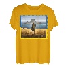 Briefmarke, Motiv: Flagge der Ukraine T-Shirt