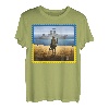 Briefmarke, Motiv: Flagge der Ukraine T-Shirt