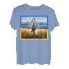 Briefmarke, Motiv: Flagge der Ukraine T-Shirt