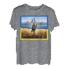 Briefmarke, Motiv: Flagge der Ukraine T-Shirt