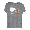 Pelican Tries to Eat Capybara Lustig Niedlich Kawaii Meme T-Shirt