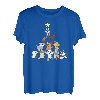 Hundebaum Weihnachten Nett Familien Geschenk Mädchen Jungen T-Shirt