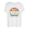 Mai 1956 Lustige Geschenke 66. Geburtstag Männer Frauen T-Shirt