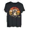 Retro Französische Bulldogge T-Shirt Geschenk Idee