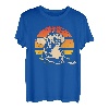 Retro Französische Bulldogge T-Shirt Geschenk Idee