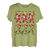 Dabbing Weihnachtsmann- und Elfenlichter, für Kinder, Mädchen, Jungen, Weihnachten T-Shirt