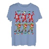 Dabbing Weihnachtsmann- und Elfenlichter, für Kinder, Mädchen, Jungen, Weihnachten T-Shirt