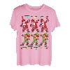 Dabbing Weihnachtsmann- und Elfenlichter, für Kinder, Mädchen, Jungen, Weihnachten T-Shirt