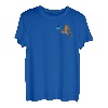 Rotkehlchen mit Schmetterling Vogel Tierfreund Biologen T-Shirt