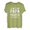 Herren stolzer Papa mit lieben Tochter | Geburtstagsgeschenk Vater T-Shirt