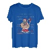 Ugly Christmas Merry Liftmas Santa Claus Workout Neujahr T-Shirt