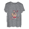 Ugly Christmas Merry Liftmas Santa Claus Workout Neujahr T-Shirt