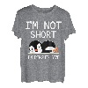 I'm Not Short I'm Penguin Größe Lustiger süßer Pinguin-Liebhaber T-Shirt