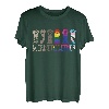 We Rise Together LGBT-Q Ally Gay Pride Cat Paw Print T-Shirt