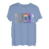We Rise Together LGBT-Q Ally Gay Pride Cat Paw Print T-Shirt