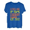 Future Dad 2022 EST First Time Daddy Ankündigung New Dad T-Shirt