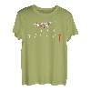 Fliegen Herzschlag EKG Flugzeugkapitän Flieger Pilot T-Shirt