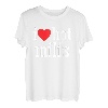 I Love Hot Milfs Lustiges rotes Herz Love Milfs Hot Mom Hunter T-Shirt