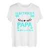 Herren Elektriker Design Papa für Vater Beruf Weihnachten T-Shirt
