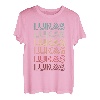 Vorname LUKAS Deutscher Junge Retro Geburtstag Namensschild T-Shirt