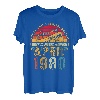 42 Jahre alt Awesome Seit April 1980 Geschenke 42. Geburtstag Männer T-Shirt
