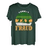 Commit Tax Fraud Lustiges Ironisches Zitat Kunst T-Shirt