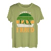 Commit Tax Fraud Lustiges Ironisches Zitat Kunst T-Shirt