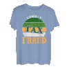 Commit Tax Fraud Lustiges Ironisches Zitat Kunst T-Shirt