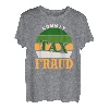 Commit Tax Fraud Lustiges Ironisches Zitat Kunst T-Shirt