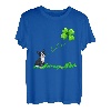 Irish Lucky with Boston Terrier T-Shirt Boston Terrier T-Shirt