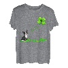 Irish Lucky with Boston Terrier T-Shirt Boston Terrier T-Shirt