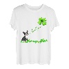 Irish Lucky with Boston Terrier T-Shirt Boston Terrier T-Shirt