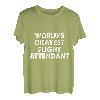 Flugbegleiter, Worlds Okayest Flugbegleiter, lustig T-Shirt