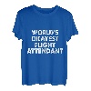 Flugbegleiter, Worlds Okayest Flugbegleiter, lustig T-Shirt