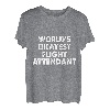 Flugbegleiter, Worlds Okayest Flugbegleiter, lustig T-Shirt