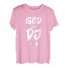 God Is DJ Deejay Musik Pop Bass Techno Rock Kopfhörer Pop T-Shirt