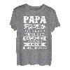 Papa Wir Haben Versucht Das Beste Geschenk Zu Finden T-Shirt