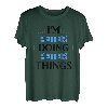 Herren I'm Peter Doing Peter Things Vornamen Spruch Geschenk T-Shirt