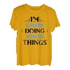 Herren I'm Peter Doing Peter Things Vornamen Spruch Geschenk T-Shirt