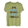 Herren I'm Peter Doing Peter Things Vornamen Spruch Geschenk T-Shirt
